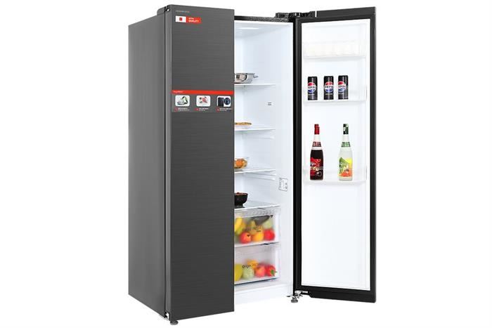 Tủ Lạnh Side By Side Toshiba Inverter 555 Lít GR-RS696WI-PMV(60)-AG